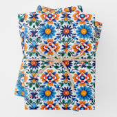 Mexicaanse Talavera inpakpapier (In situ)