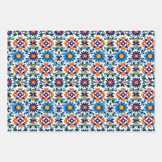 Mexicaanse Talavera inpakpapier (Voorkant)
