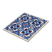 Mexicaanse Talavera keramische Tegel Collectie Tegeltje (Zijkant)