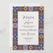 Mexicaanse Talavera Majolica Kleurrijke Classic We Kaart (Voorkant)