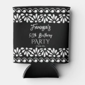 Mexicaanse talavera partij geeft de voorkeur aan m blikjeskoeler (Voorkant)