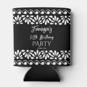 Mexicaanse talavera partij geeft de voorkeur aan m blikjeskoeler (Achterkant)