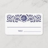 Mexicaanse talavera-stijl plaatskaartje (Voorkant)