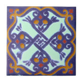 Mexicaanse Talavera stijl Tegel Tegeltje (Voorkant)