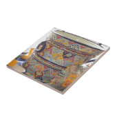 Mexicaanse Talavera-stijl Tegeltje (Zijkant)