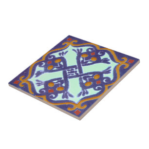 Mexicaanse Talavera Style Tile Tegeltje