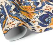 Mexicaanse Talavera Tegel Pottery Cadeaupapier (Rol Hoek)