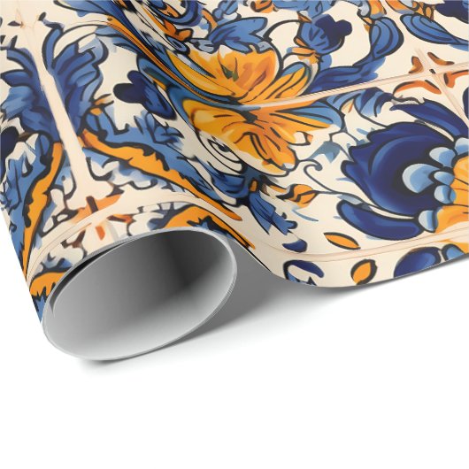 Mexicaanse Talavera Tegel Pottery Cadeaupapier (Rol Hoek)