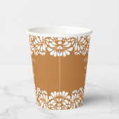 Mexicaanse talavera terracotta bruidsdouche monogr papieren bekers (Rechts)