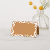 Mexicaanse Talavera terracotta bruiloft Plaatskaartje (Achterkant)