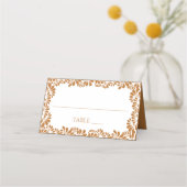 Mexicaanse Talavera terracotta bruiloft Plaatskaartje (Voorkant)