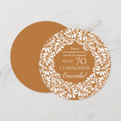 Mexicaanse talavera terracotta verjaardagsfeestje  kaart (Voorkant / Achterkant)