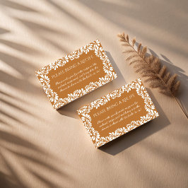 Mexicaanse talavera terracotta vrijgezellenfeest r informatiekaartje