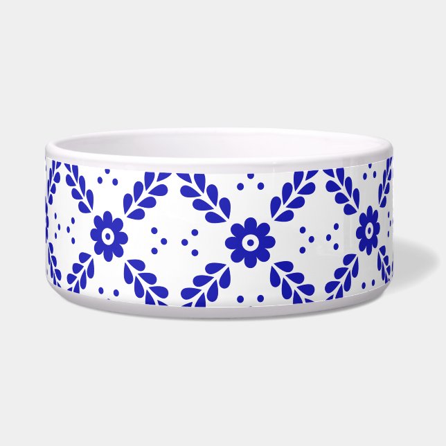 Mexicaanse talavera voerbakje (Voorkant)
