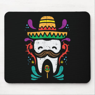 Mexicaanse Tand Funny Cinco de Mayo Tandarts I Muismat