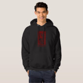 Mexicaanse Tarot Kaart 1 Hoodie (Voorkant volledig)