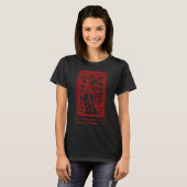 Mexicaanse Tarot-Kaart T-shirt (Voorkant volledig)