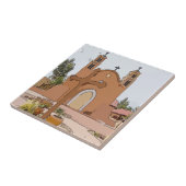 Mexicaanse Tegel, oude Spaanse missie Tegeltje (Zijkant)