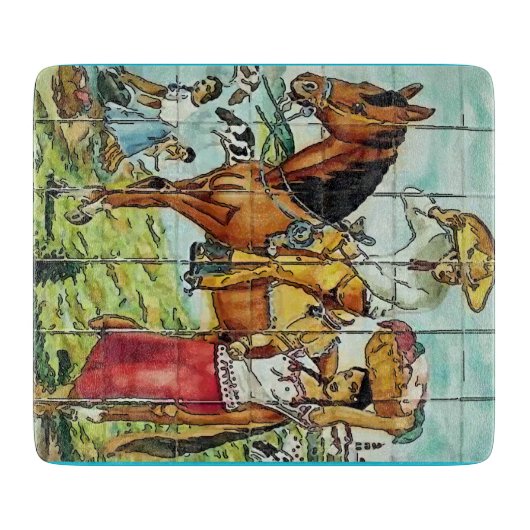 Mexicaanse Tegel  stijl Snijplank (Voorkant)