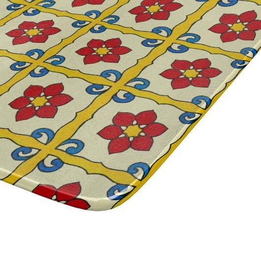 Mexicaanse Tegel  stijl Snijplank (Hoek)