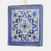 Mexicaanse Tegel | Talavara | Mexico-keramisch Keramisch Ornament (Links)