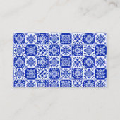 Mexicaanse tegelreceptie informatiekaartje (Achterkant)