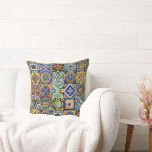 Mexicaanse tegels kussen