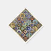 Mexicaanse Tegels Servet (Hoek)