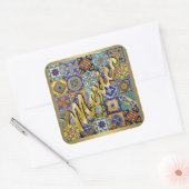 Mexicaanse Tegels Sticker (Envelop)