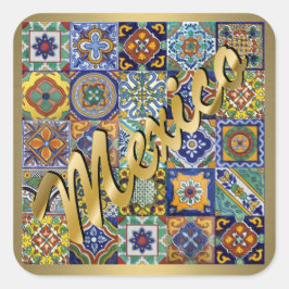 Mexicaanse Tegels Sticker