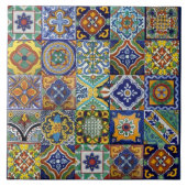 Mexicaanse tegels tegeltje (Voorkant)