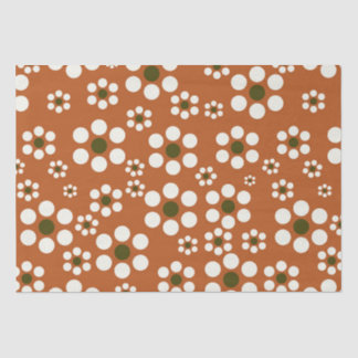 Mexicaanse terracotta bloemen tissuepapier