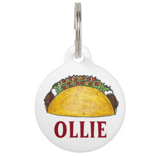 Mexicaanse Tex Mex Food Corn Taco Dinsdag Foodie Huisdierpenning