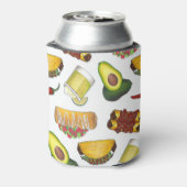 Mexicaanse Tex Mex Food Taco Enchilada Chimichanga Blikjeskoeler (Blikje Achterkant)