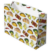 Mexicaanse Tex Mex Food Taco Enchilada Chimichanga Large Cadeautasje (Achterkant Gekanteld)