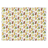 Mexicaanse Tex Mex Food Taco Enchilada Chimichanga Tafelkleed (Voorkant (Horizontaal))