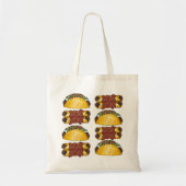 Mexicaanse Tex Mex Food Taco Enchiladas Cinco de M Tote Bag (Voorkant)
