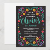 Mexicaanse Thema Party Kaart (Voorkant / Achterkant)