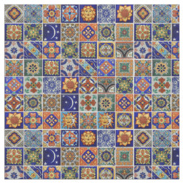 Mexicaanse Tile Colorful Southwest Fabric Talavera Stof