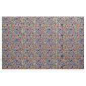 Mexicaanse Tile Colorful Southwest Fabric Talavera Stof (Fat Quarter)