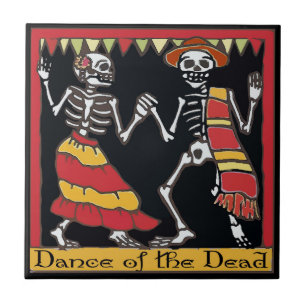 Mexicaanse Tile, Dans of the Dead Tegeltje