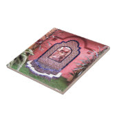 Mexicaanse Tile Fountain Tegeltje (Zijkant)