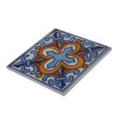 Mexicaanse Tiles Hand Painted Backsplash 4 Tegeltje (Zijkant)