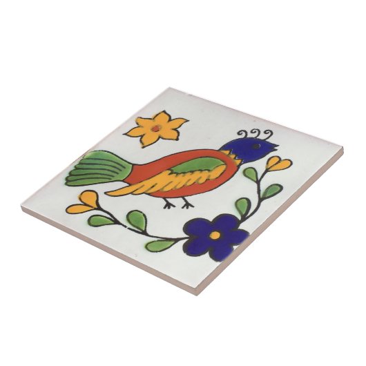 Mexicaanse Tiles Hand Painted Backsplash 9 Tegeltje (Zijkant)