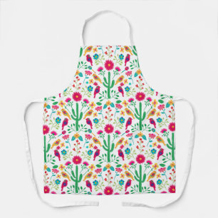 Mexicaanse traditionele bloemrijke volkscultuur in schort