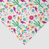 Mexicaanse traditionele bloemrijke volkskunst held tissuepapier (Detail)