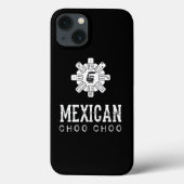Mexicaanse train Choo Choo Mexicaanse dominosen Case-Mate iPhone Case (Achterkant)
