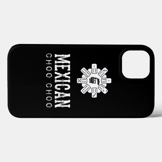 Mexicaanse train Choo Choo Mexicaanse dominosen Case-Mate iPhone Case (Achterkant (horizontaal))