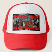 Mexicaanse trein is mijn spel trucker pet (Voorkant)