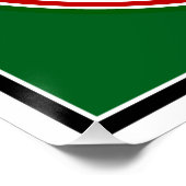 Mexicaanse trots (Adelaar van de Mexicaanse vlag) Poster (Hoek)
